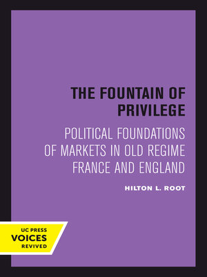 cover image of The Fountain of Privilege